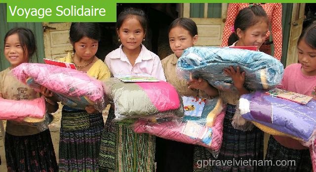 Voyager autrement: - VAUTS 32 -  Une mission humanitaire dans une école au cœur d’un beau circuit de découverte du Nord du Vietnam